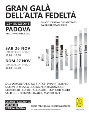 evento musicale Padova 2022