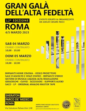 evento musicale Roma 2023
