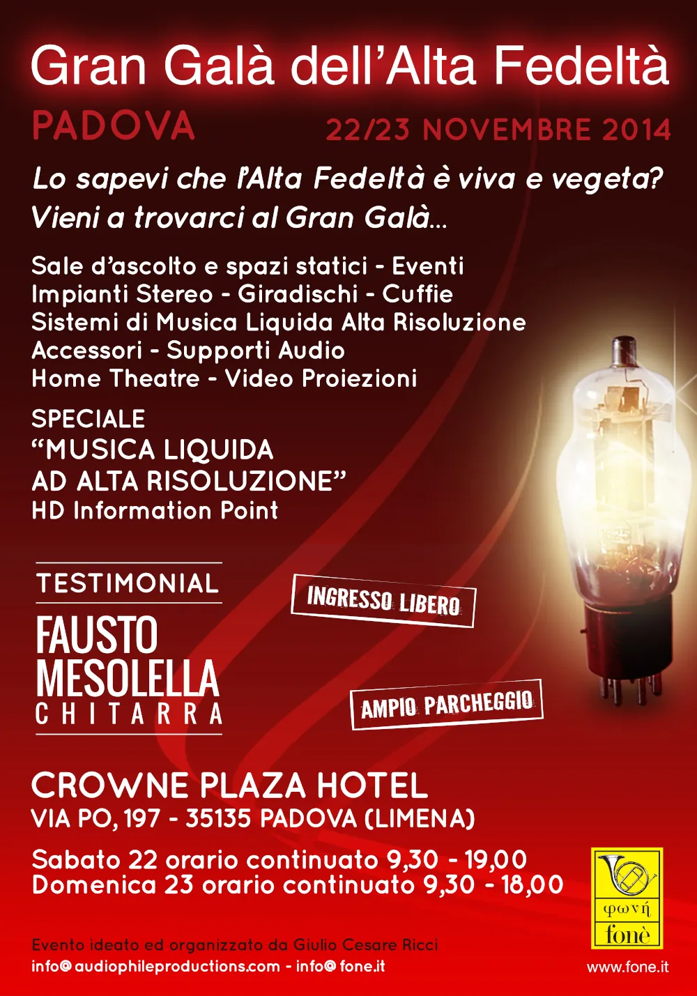 evento musicale gran gala padova 2014